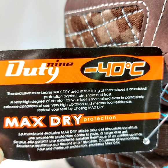 NWT Duty Nine -40C Winter Boots, Size EU 34 - Picture 10 of 16